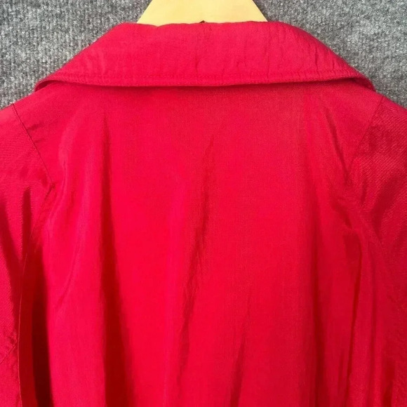 Vintage 80s Kaelin Ski Wear Windbreaker Mens Large Red Pullover Casual Jacket - Picture 5 of 15